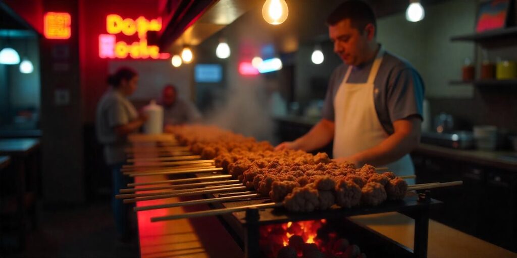 دستگاه کباب زن صنعتی مشهد