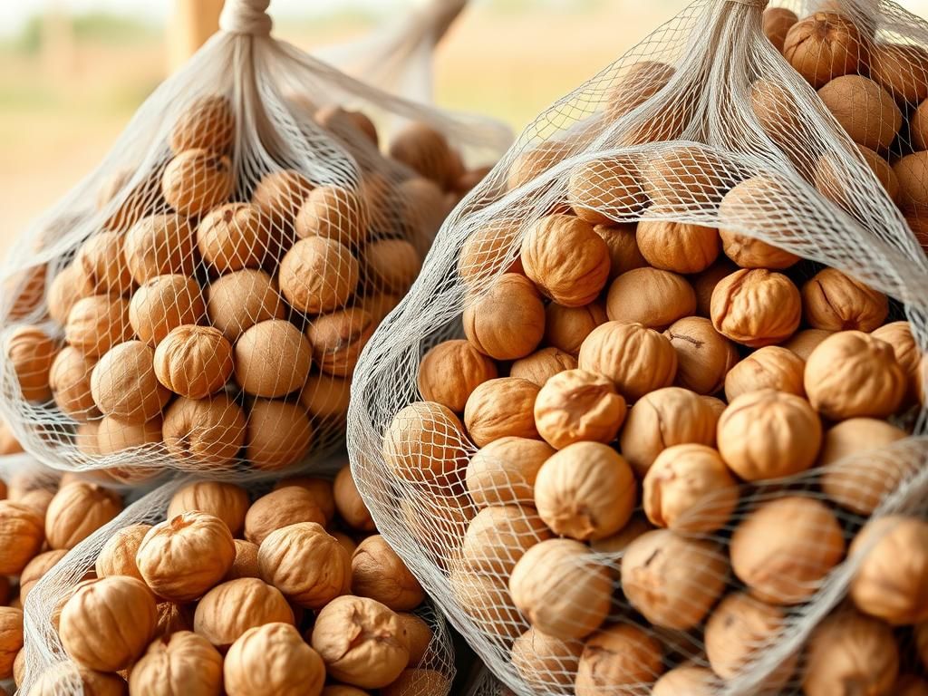 عکس توری بسته بندی گردو: راهنمای جامع انتخاب، خرید و کاربرد برای حفظ کیفیت و افزایش سودآوری