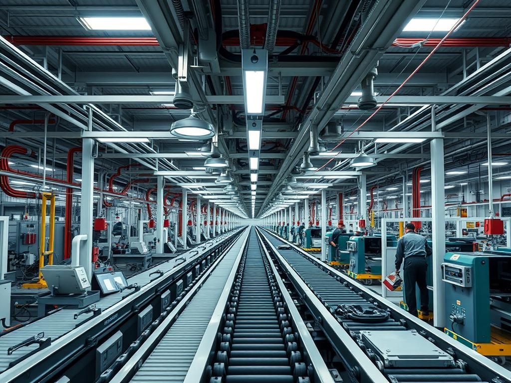 عکس نقاله هوایی: راهنمای جامع انواع، کاربردها و مزایای کانوایر هوایی