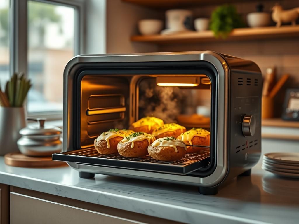 عکس دستگاه سیب زمینی تنوری کوچک: راهنمای کامل خرید و کاربرد