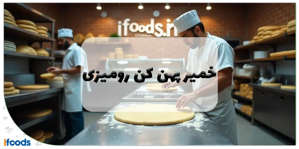 خمیر پهن کن رومیزی