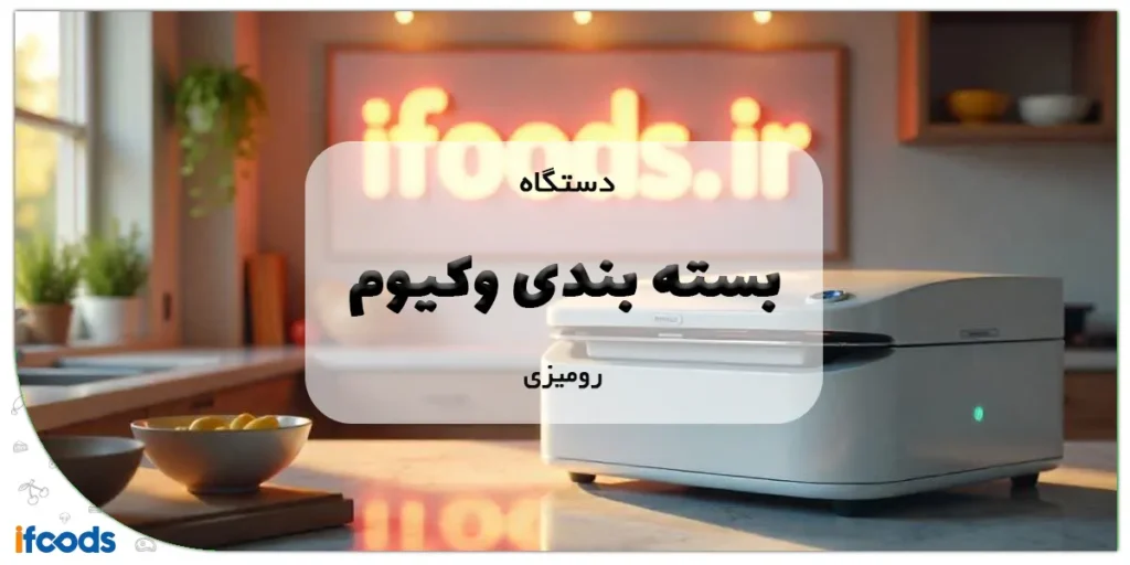 دستگاه بسته بندی وکیوم رومیزی