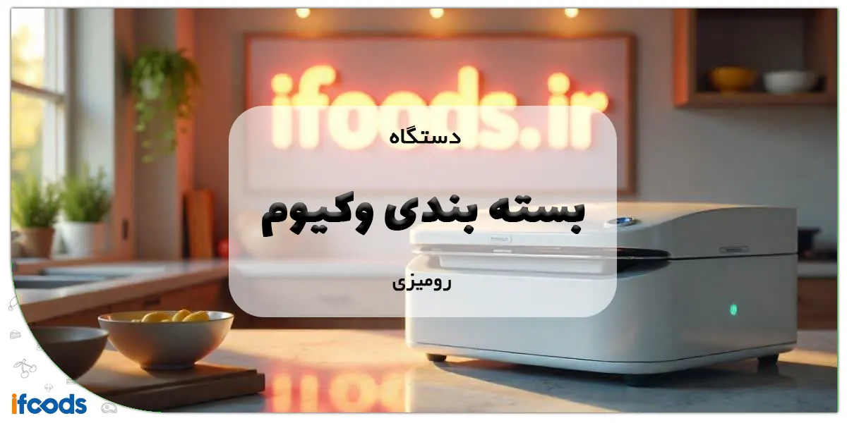 دستگاه بسته بندی وکیوم رومیزی