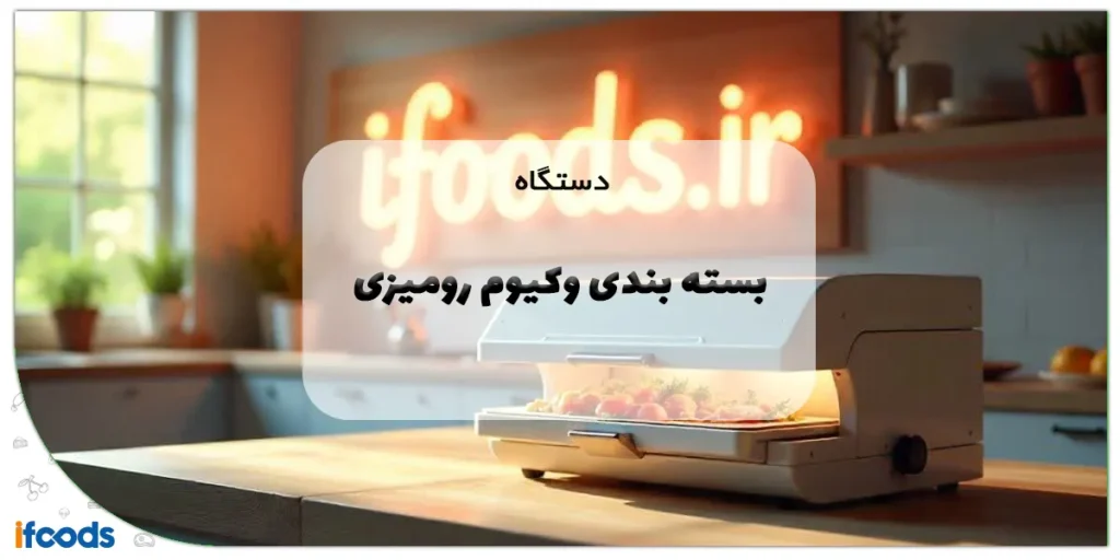 دستگاه بسته بندی وکیوم رومیزی