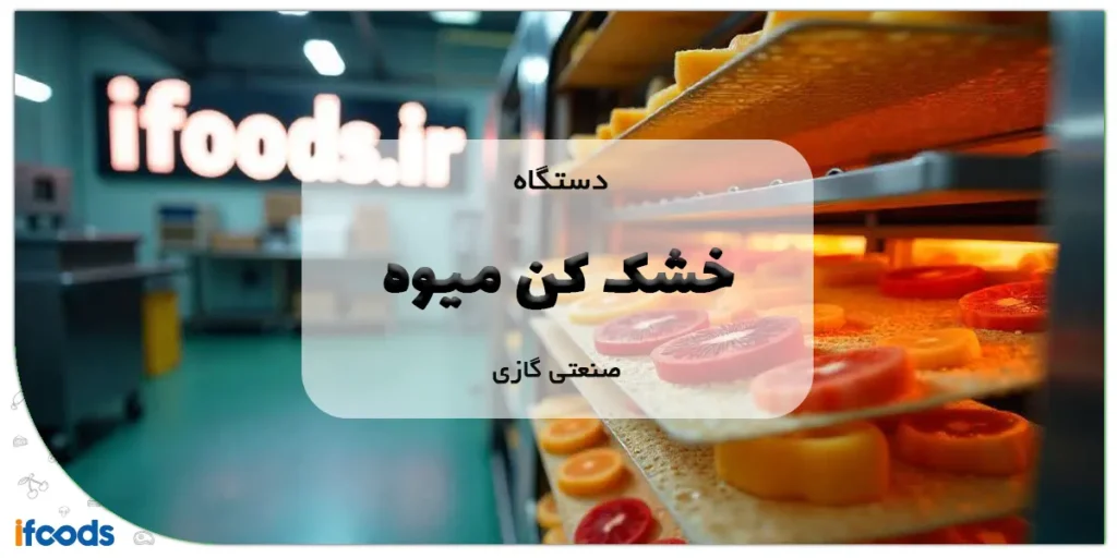 دستگاه میوه خشک کن صنعتی گازی
