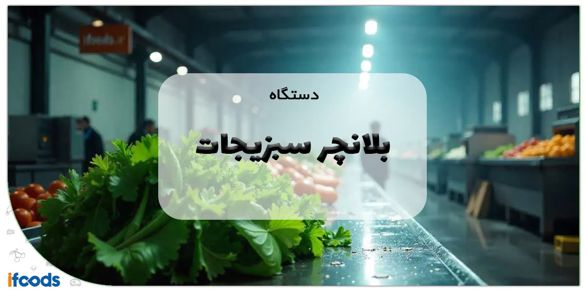 دستگاه بلانچر سبزیجات