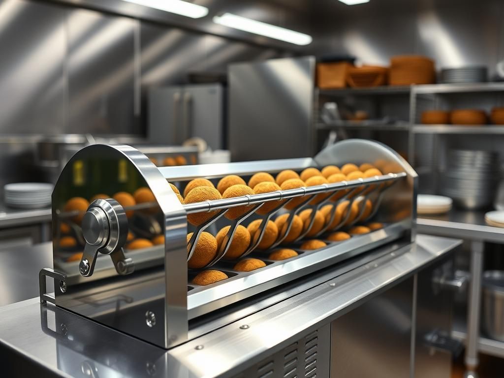 عکس خرید دستگاه فلافل زن ریلی در مشهد با ارسال فوری