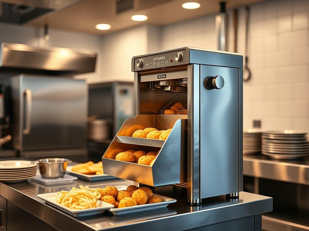 عکس نمایندگی دستگاه فلافل زن برقی اتوماتیک در ساری و شمال کشور