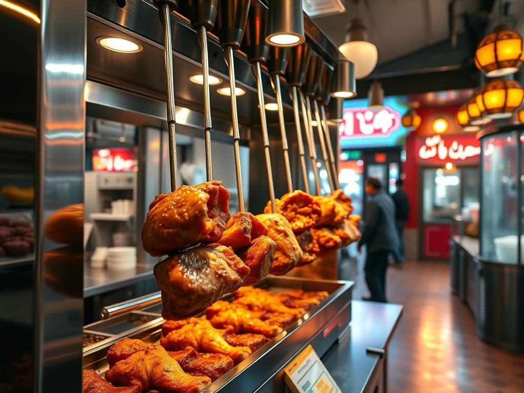 عکس خرید دستگاه شاورما در تبریز؛ کارایی بالا با هزینه مناسب