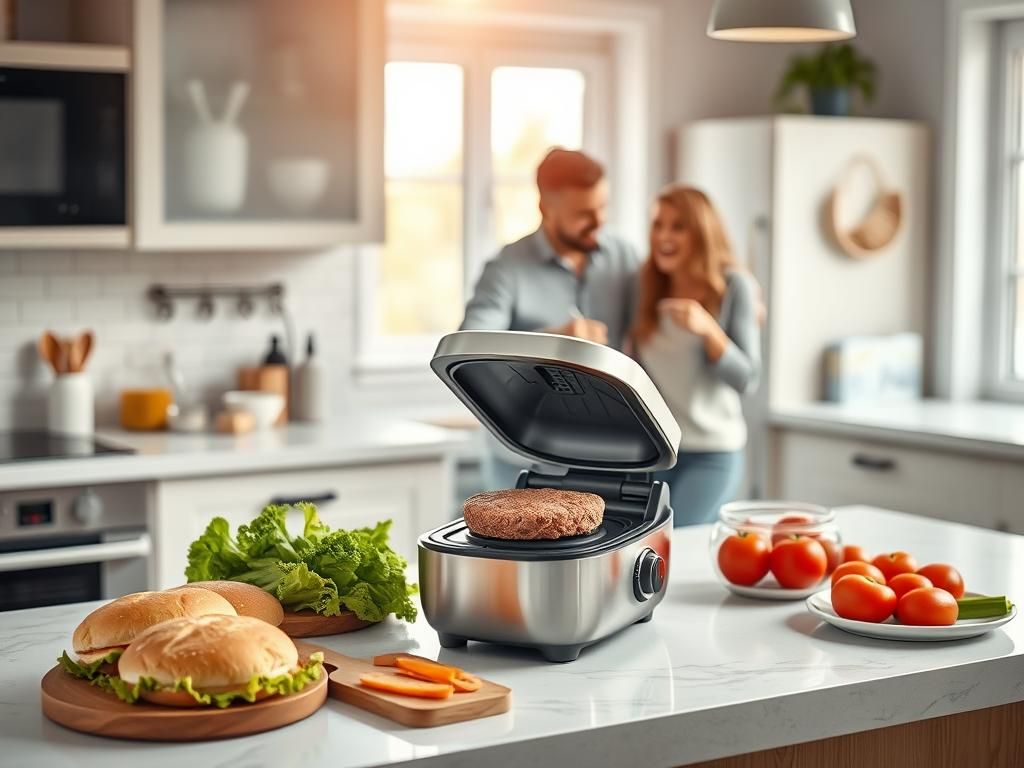 عکس خرید دستگاه همبرگر زن خانگی در مشهد با ارسال فوری