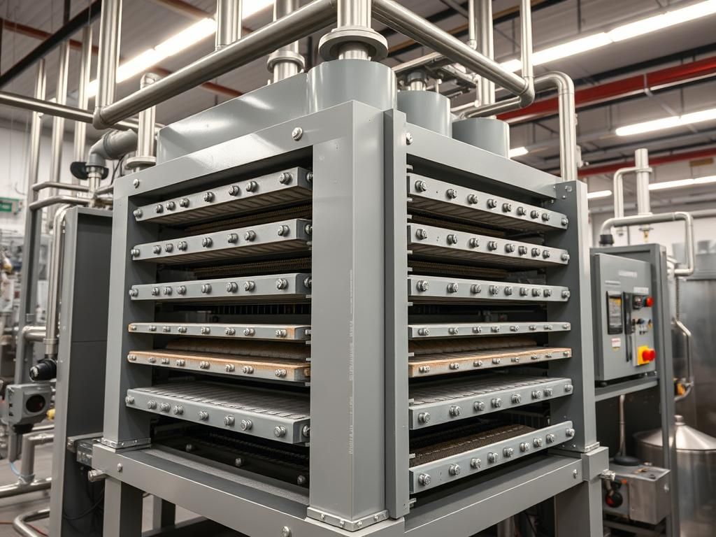 عکس دستگاه فیلتر پرس در اصفهان؛ کیفیت بالا و قیمت مناسب