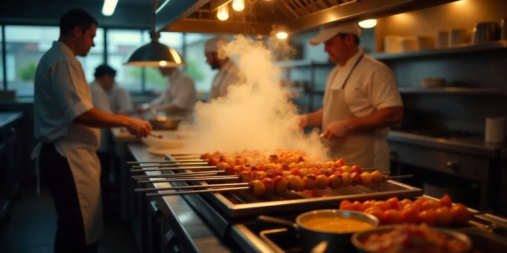 عکس دستگاه کباب سیخ کن در اهواز با بهترین قیمت