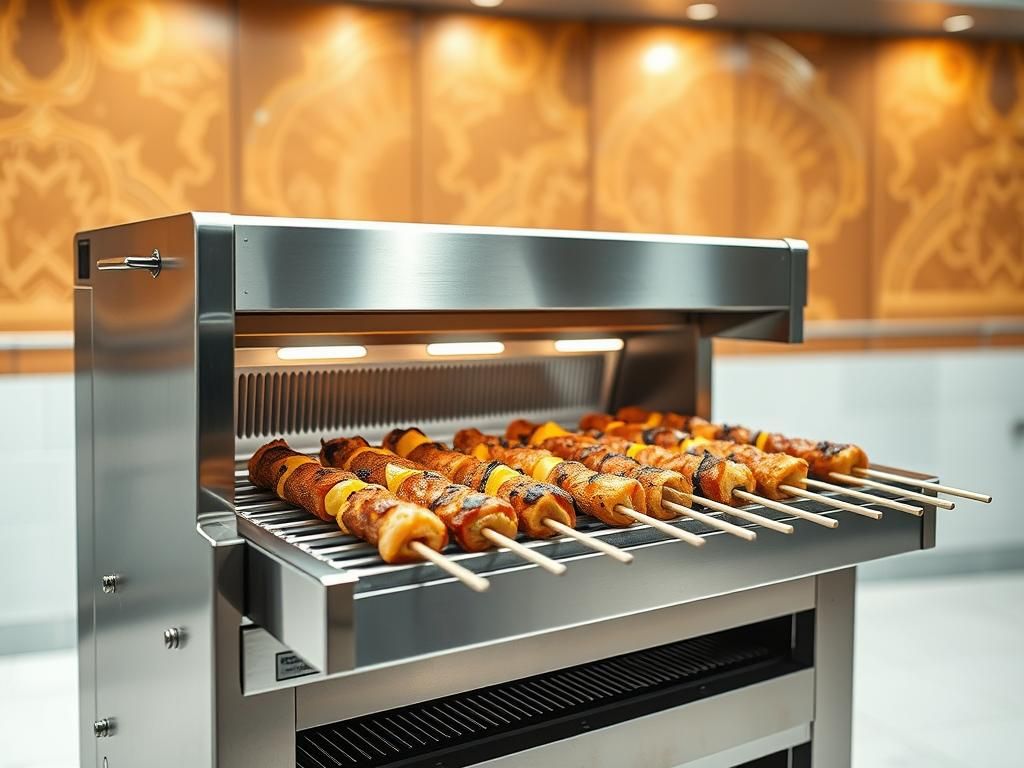 عکس خرید کباب پز ریلی در اصفهان با ارسال سریع