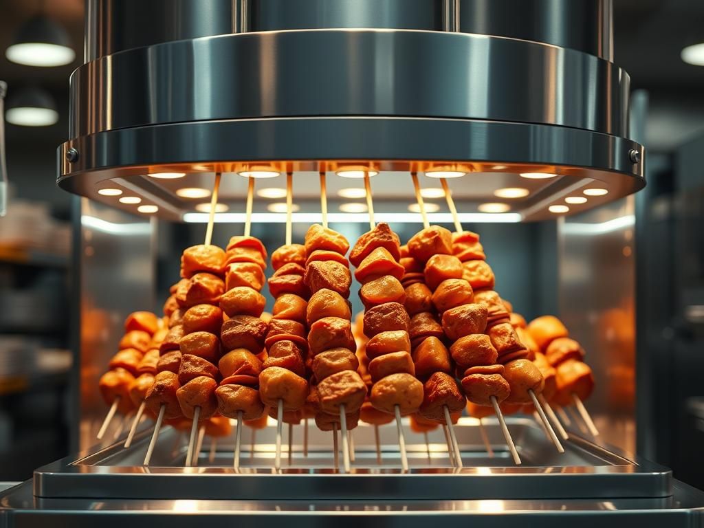 عکس خرید کباب زن اتوماتیک در تبریز؛ کارایی بالا با هزینه مناسب