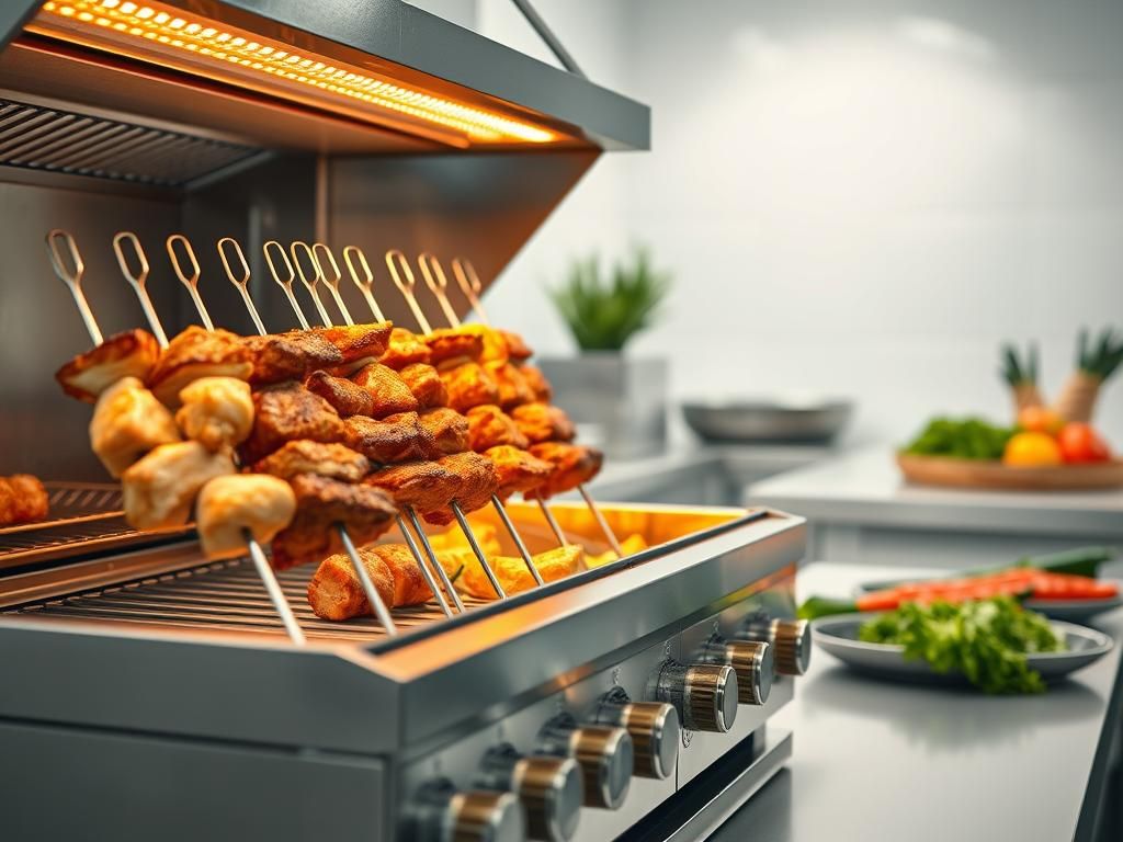 عکس خرید کباب پز تابشی در تهران با ارسال سریع