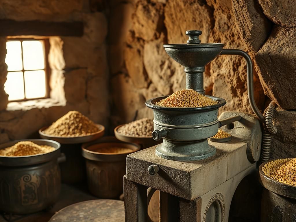 عکس دستگاه ارده گیری سنتی راهنمای جامع خرید، مزایا و نگهداری برای اردهای باکیفیت