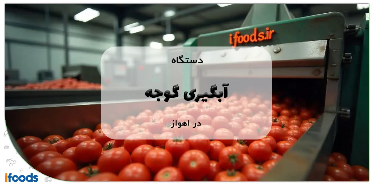 خرید دستگاه آبگیری گوجه در اهواز