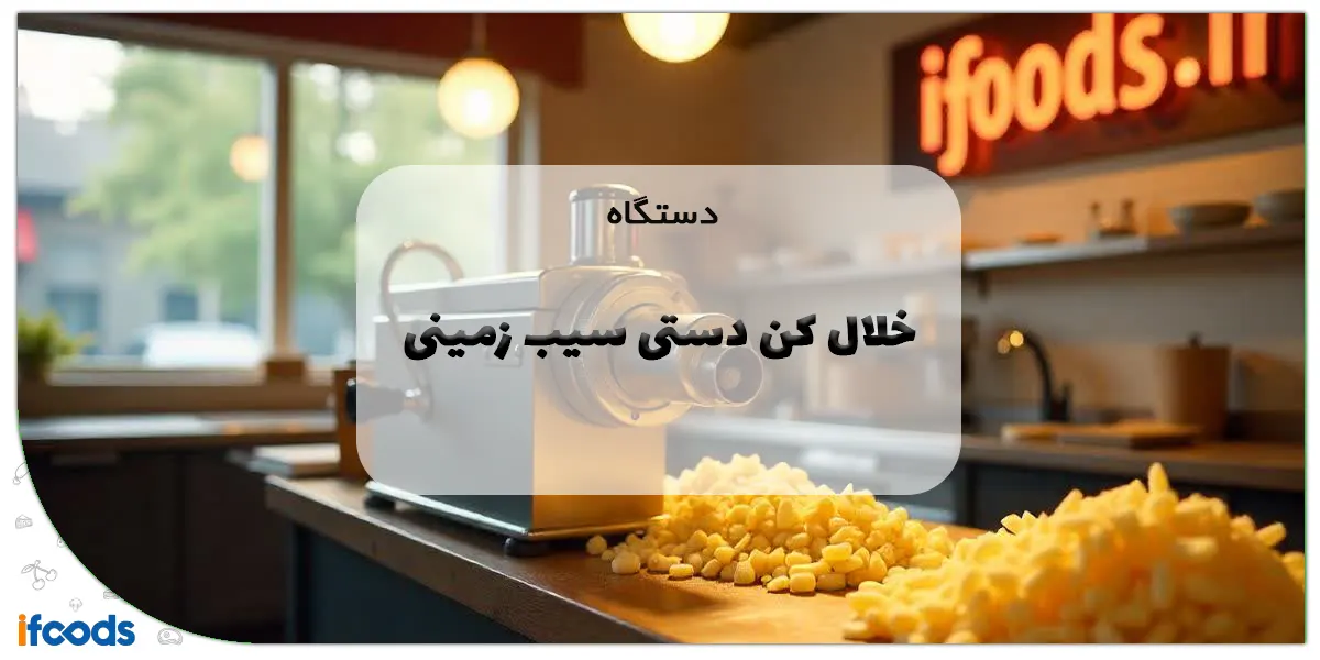 خلال کن دستی سیب زمینی