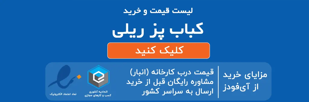 لیست قیمت و خرید کباب پز ریلی