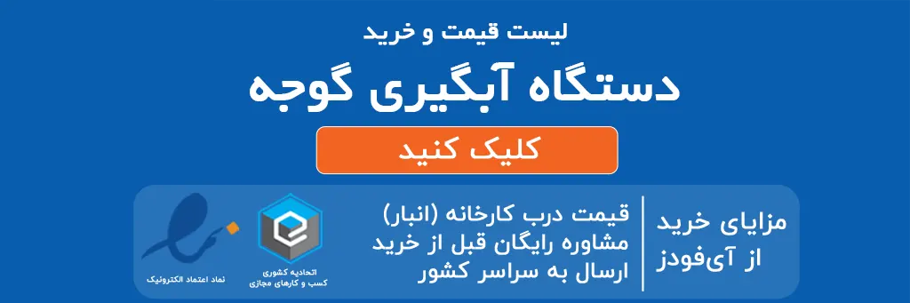 لیست قیمت و خرید دستگاه آبگیری گوجه