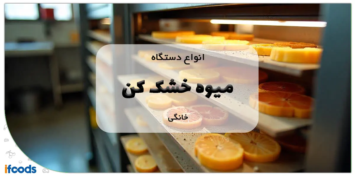 انواع دستگاه میوه خشک کن خانگی