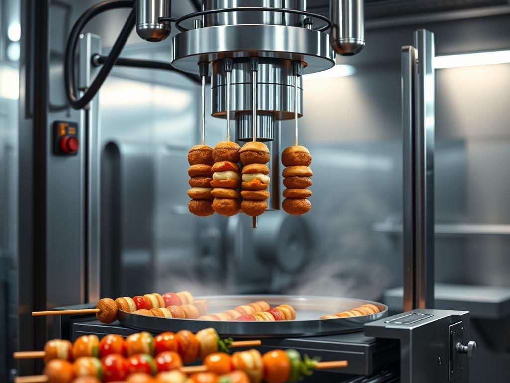 عکس دستگاه کباب زن صنعتی اتوماتیک در اهواز با بهترین قیمت