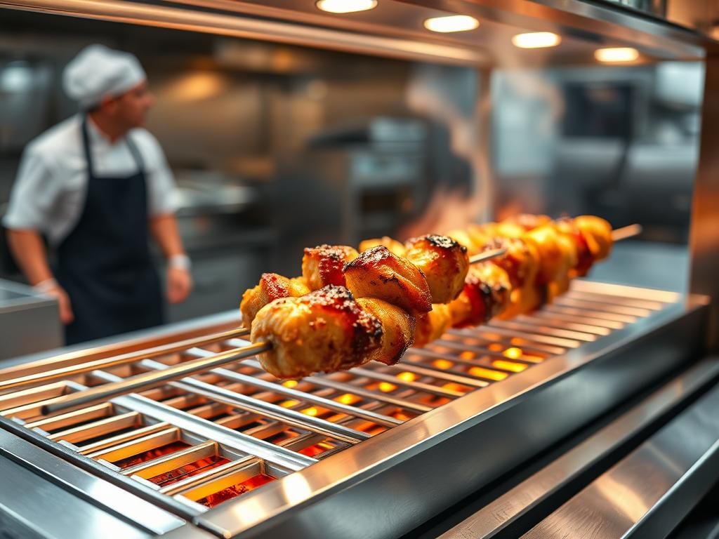 عکس کباب پز تابشی بدون دود راهنمای کامل برای خانه و صنعت