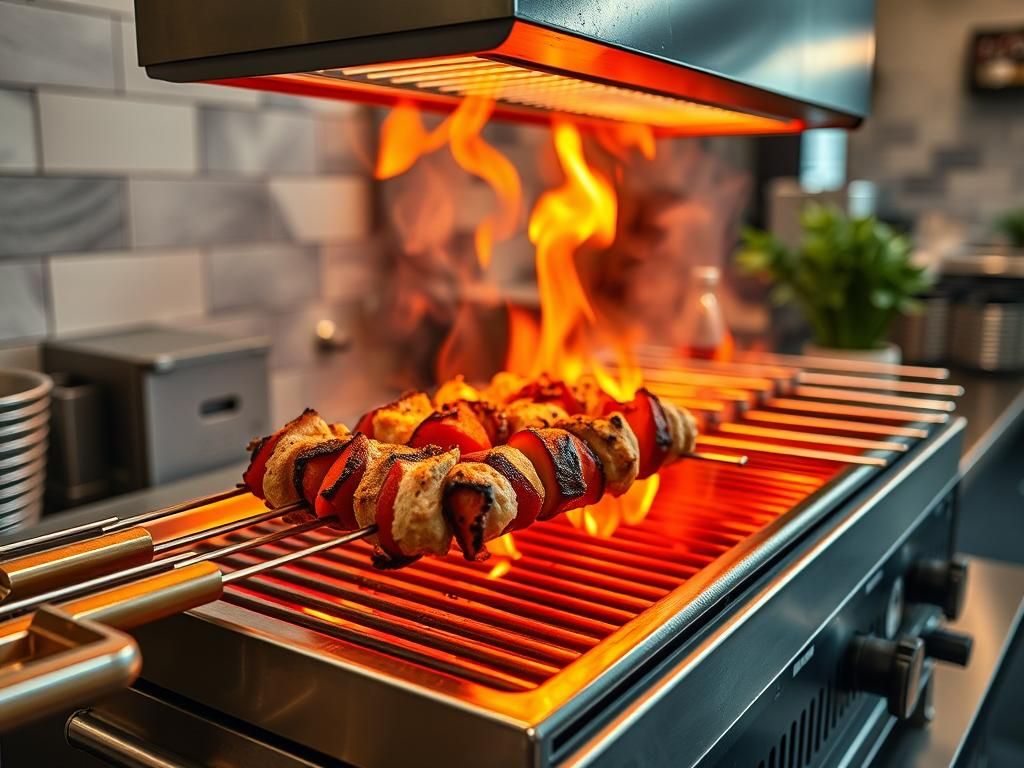 عکس خرید کباب پز تابشی در شیراز با قیمت مناسب