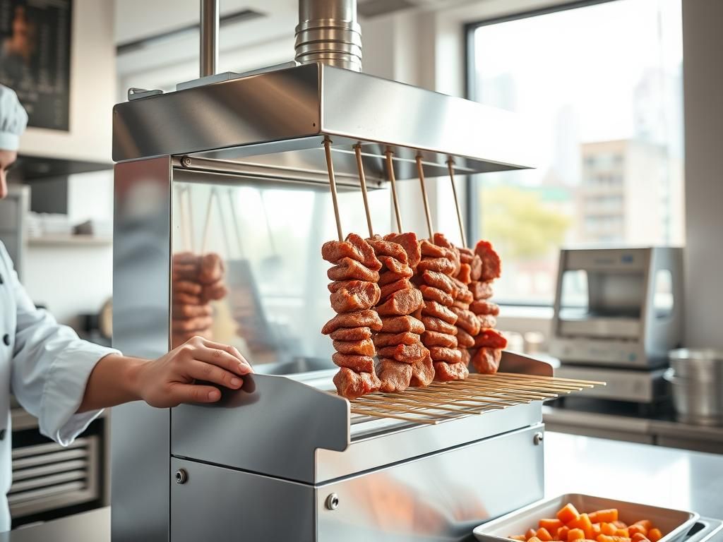 عکس خرید کباب زن صنعتی اتوماتیک در تهران با ارسال سریع