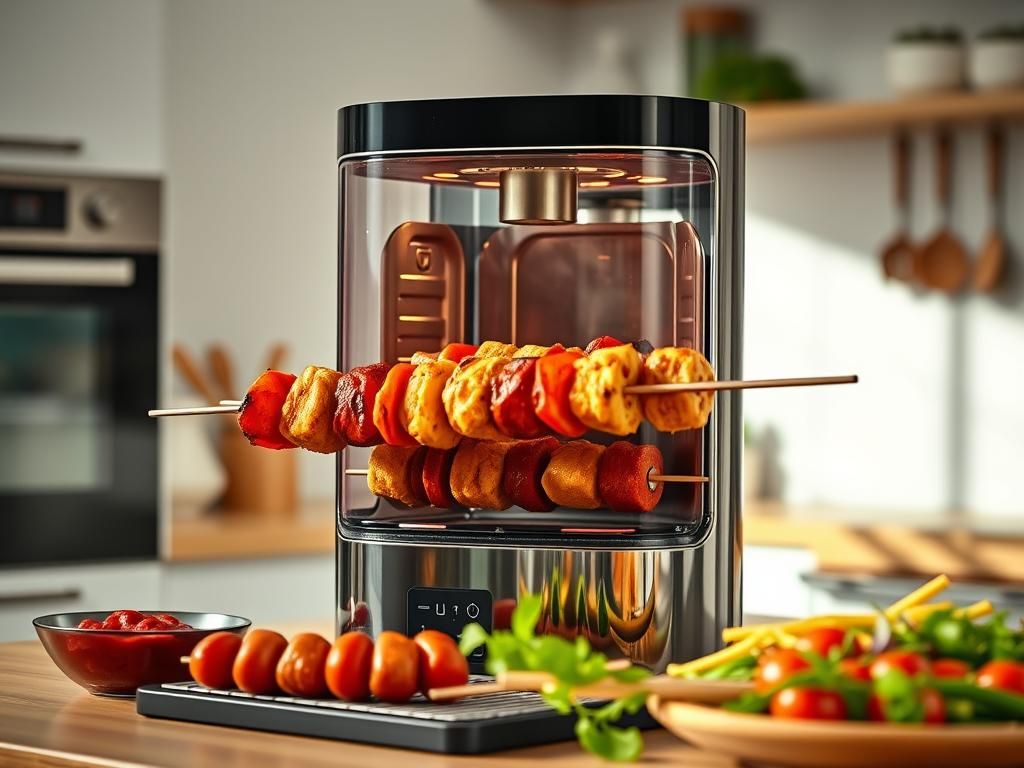 عکس دستگاه کباب زن اتوماتیک خانگی: راهنمای کامل خرید و مزایا