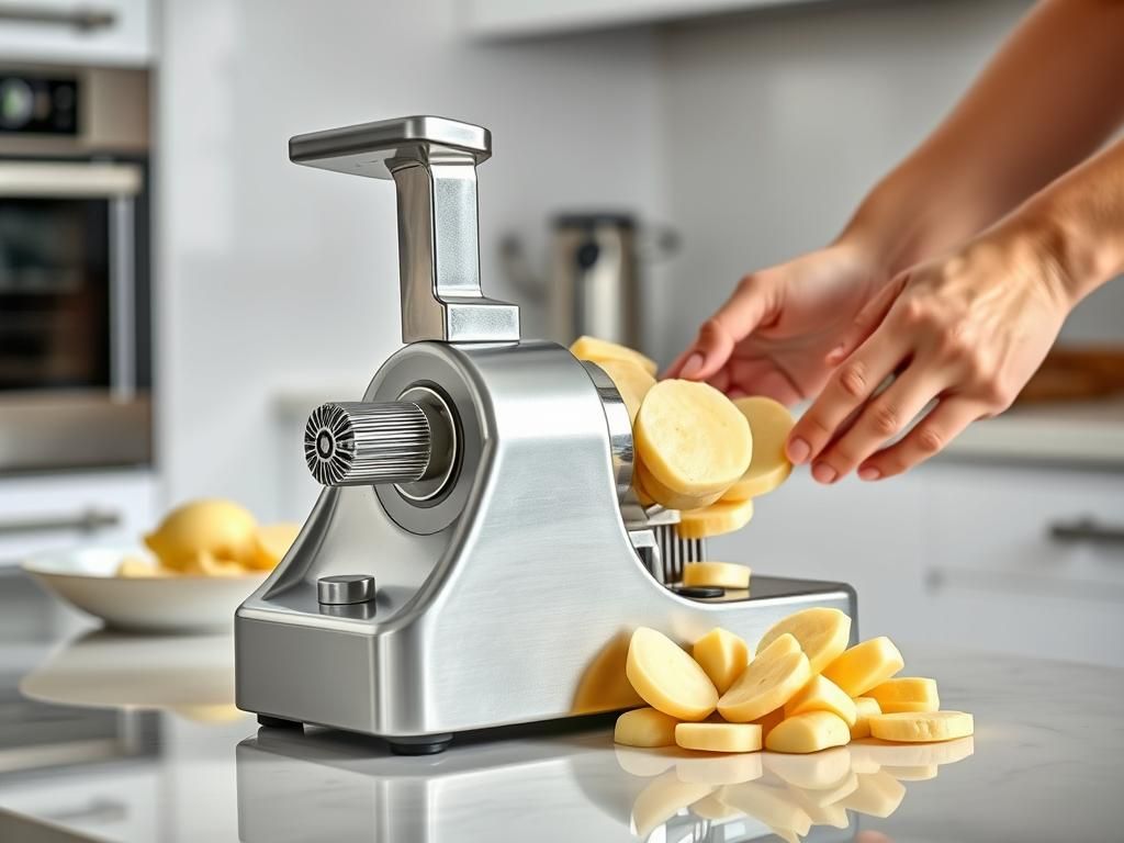 عکس خلال کن سیب زمینی پدالی: راهنمای جامع خرید، استفاده و مزایا