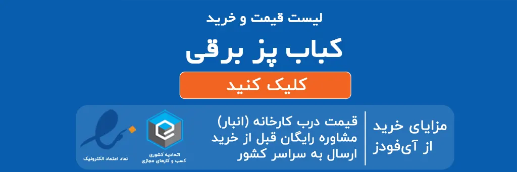 نمایندگی کباب پز برقی در تبریز؛مناسب ترین قیمت 3 لیست قیمت و خرید کباب پز برقی