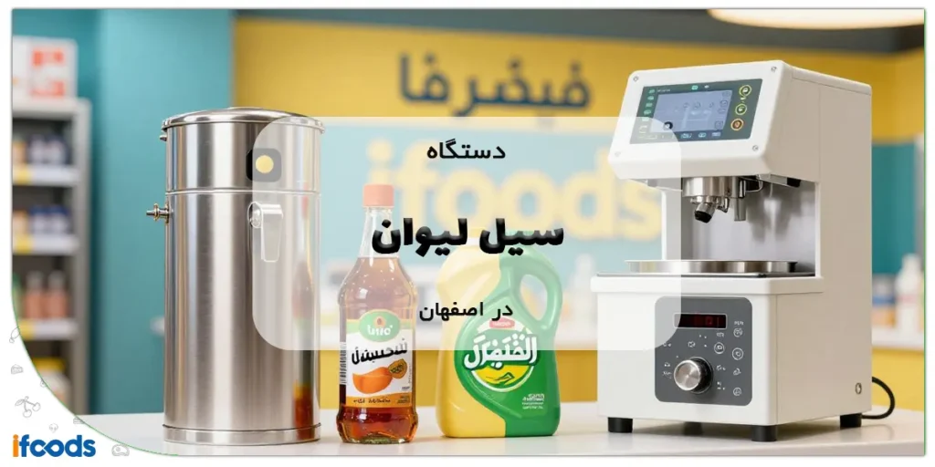 دستگاه سیل لیوان در اصفهان