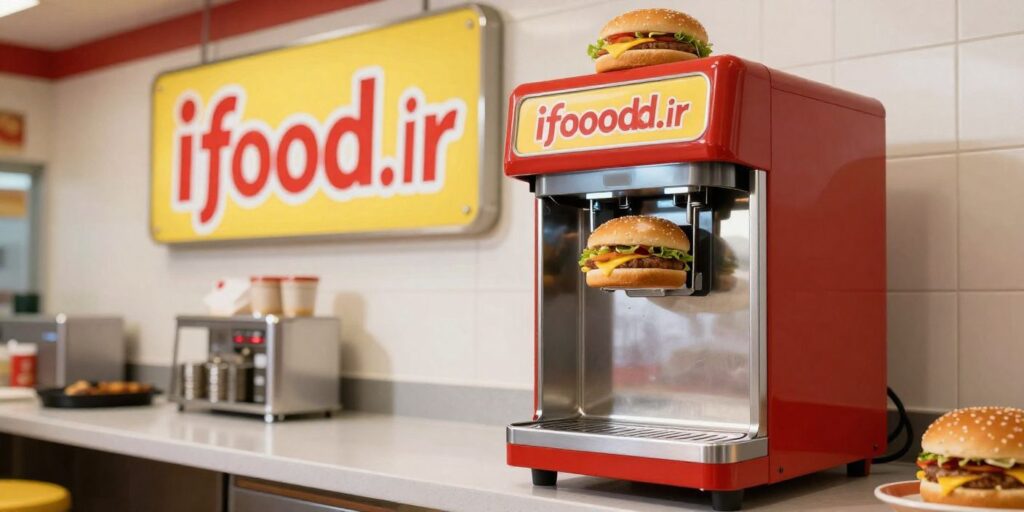 عکس همبرگر زن اتوماتیک در اصفهان؛ گارانتی و خدمات پس از فروش