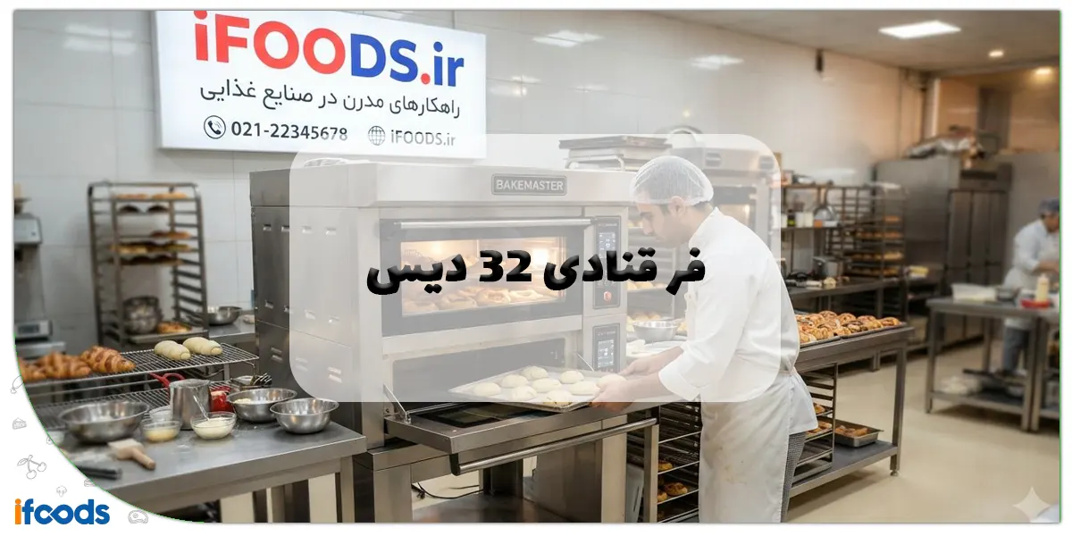 راهنمای جامع خرید فر شیرینی پزی کارگاهی: قیمت، انواع و ویژگیها 1 فر شیرینی پزی کارگاهی