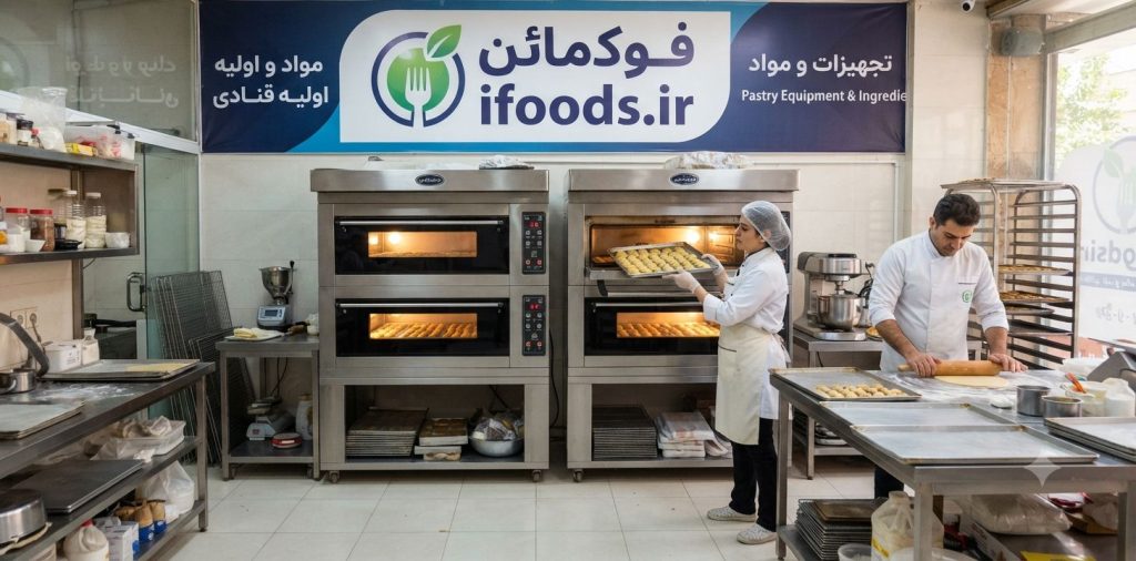عکس راهنمای جامع فر قنادی بخاردار: پخت حرفه‌ای نان و شیرینی با بهترین کیفیت