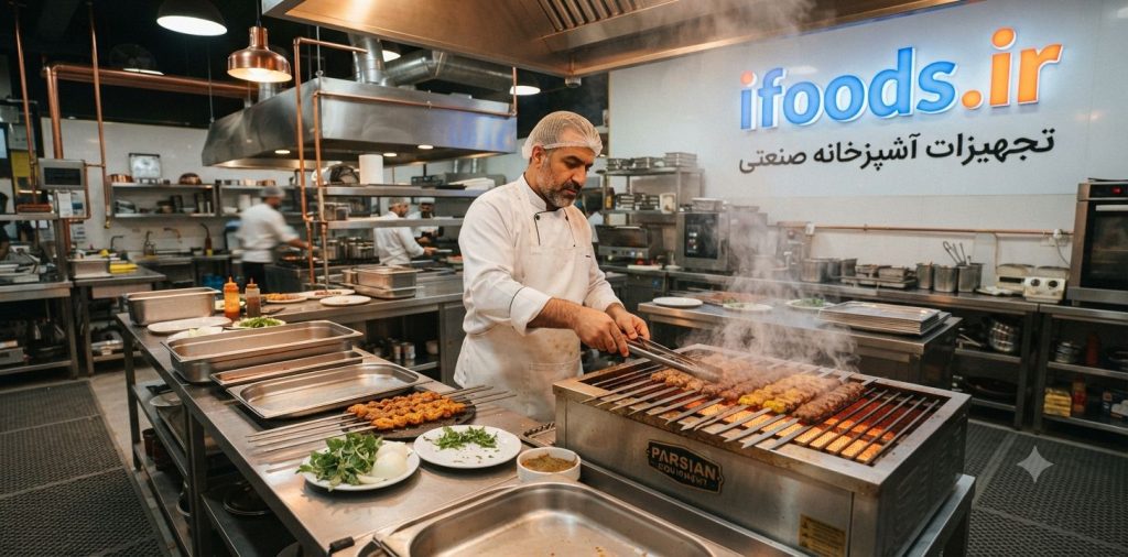 عکس کباب پز تابشی کوچک: راهنمای خرید و لذت کباب بدون دود