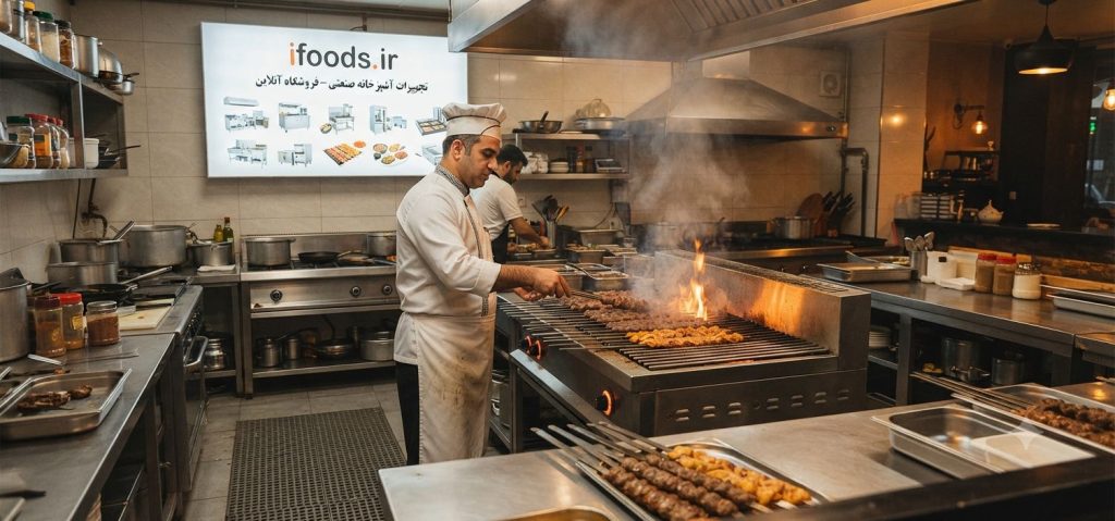 منقل تابشی رستورانی: راهنمای جامع انتخاب، مزایا و نکات خرید هوشمندانه 4 عکس منقل تابشی رستورانی: راهنمای جامع انتخاب، مزایا و نکات خرید هوشمندانه