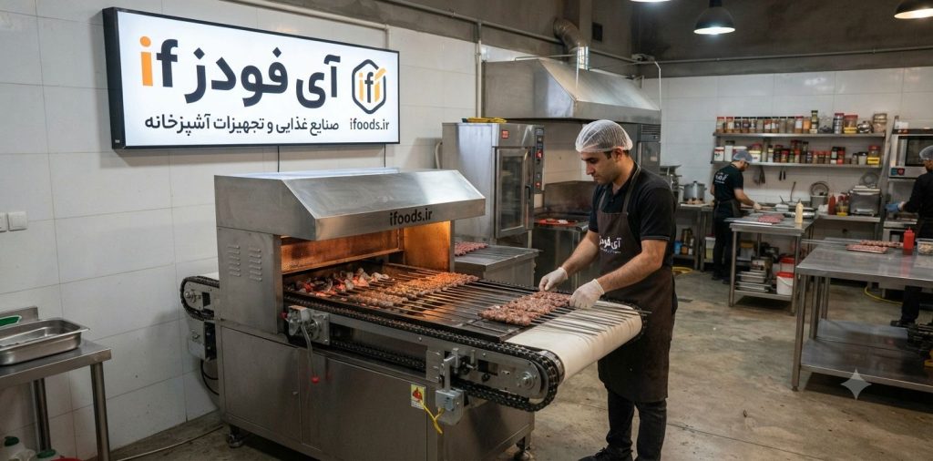 کباب پز اتوماتیک ریلی: راهنمای جامع افزایش سرعت، کیفیت و سودآوری در آشپزخانه صنعتی 4 عکس کباب پز اتوماتیک ریلی: راهنمای جامع افزایش سرعت، کیفیت و سودآوری در آشپزخانه صنعتی