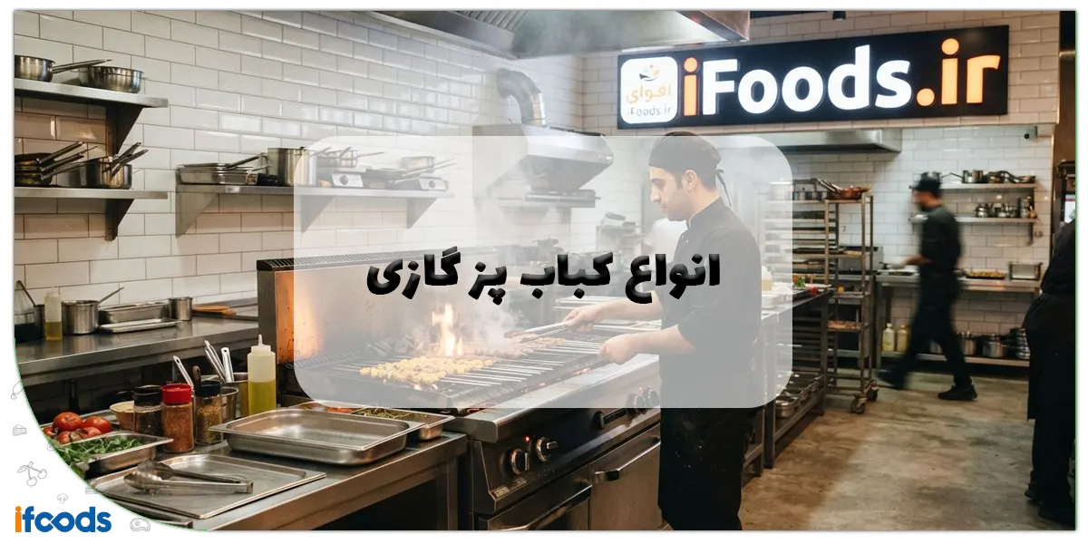 انواع کباب پز گازی: راهنمای جامع انتخاب بهترین مدل برای خانه و سفر 1 انواع کباب پز گازی