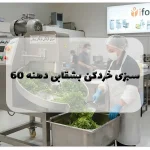 سبزی خردکن بشقابی دهنه 60