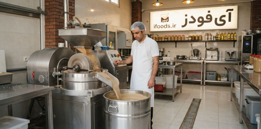 عکس نمایندگی دستگاه ارده سنگی در اهواز؛ بهترین مدل ها