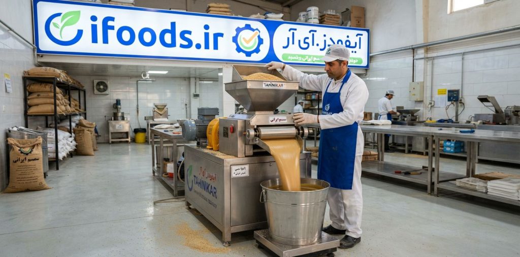 عکس نمایندگی دستگاه ارده سنگی در مشهد؛ یک خرید مطمئن